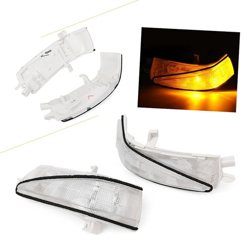 

LED Turn Signal Flasher Lights for Honda Civic 2006-2011 Rearview Mirror Side Mirror Lights 34350-SNB-013 34300-SNB-013