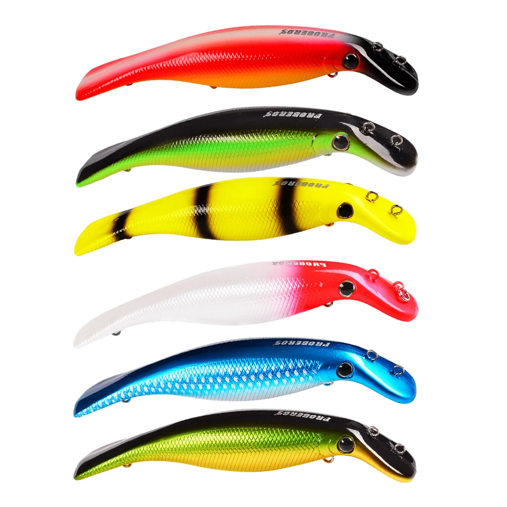 

6Pcs Big Minnow Lures Hard Baits Sinking Fishing Lures Crankbaits