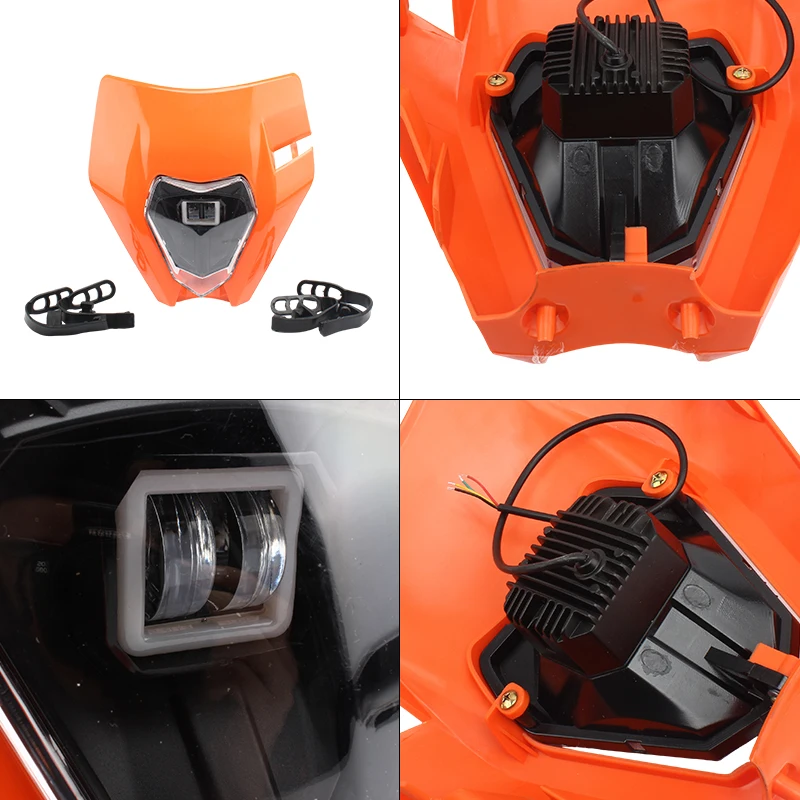 Новая светодиодная головсветильник фара для мотоцикла светильник KTM EXC EXCF XC XCF XCW