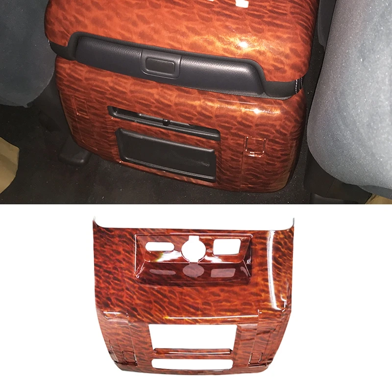 Pcmos персиковое дерево ABS центр подлокотник поверхность Накладка для Nissan Patrol Y62 2010- интерьер молдинги наклейки аксессуары
