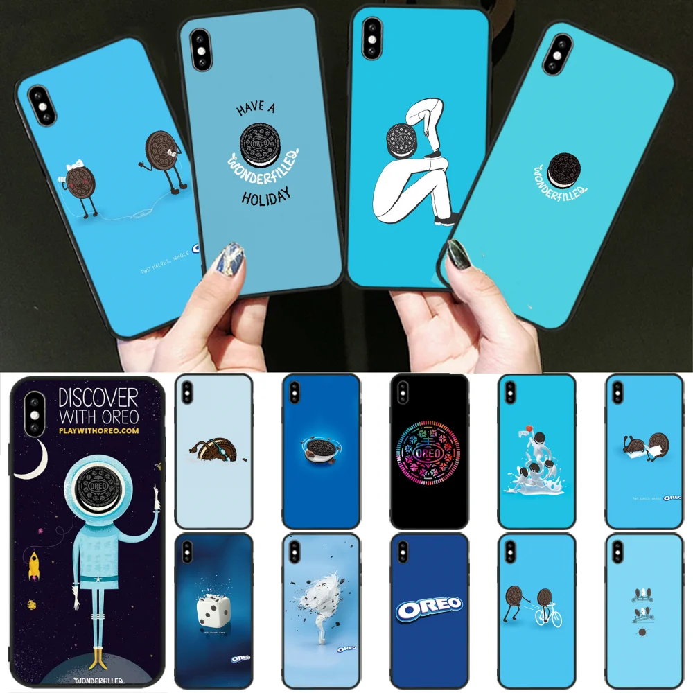 Чехол для телефона BaweiTE Oreo Biscuits iPhone 11 pro XS MAX 8 7 6 6S Plus X 5 5S SE XR | Мобильные телефоны и