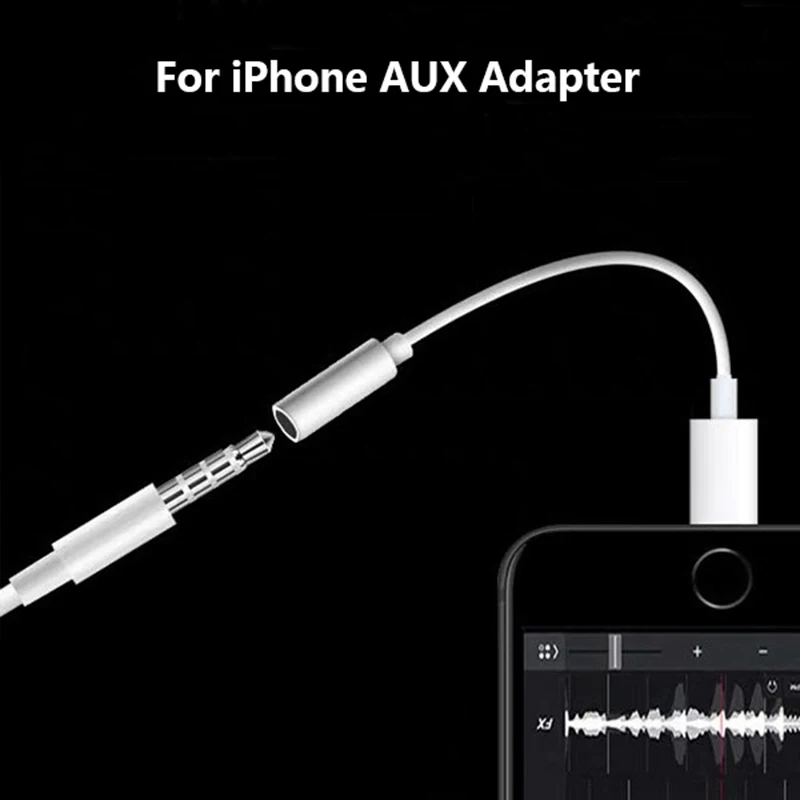 3 5 мм адаптер для подключения наушников iPhone 11 Pro AUX XS MAX XR X 8 7 Plus разъем аудио Ecouteur |