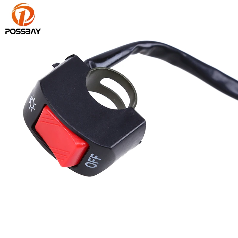 Переключатель на руль мотоцикла POSSBAY противотуманная фара выключатель для Yamaha