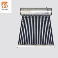 solar water heater pressure free stainless steel vacuum tube solar system water tank price consultation customer service