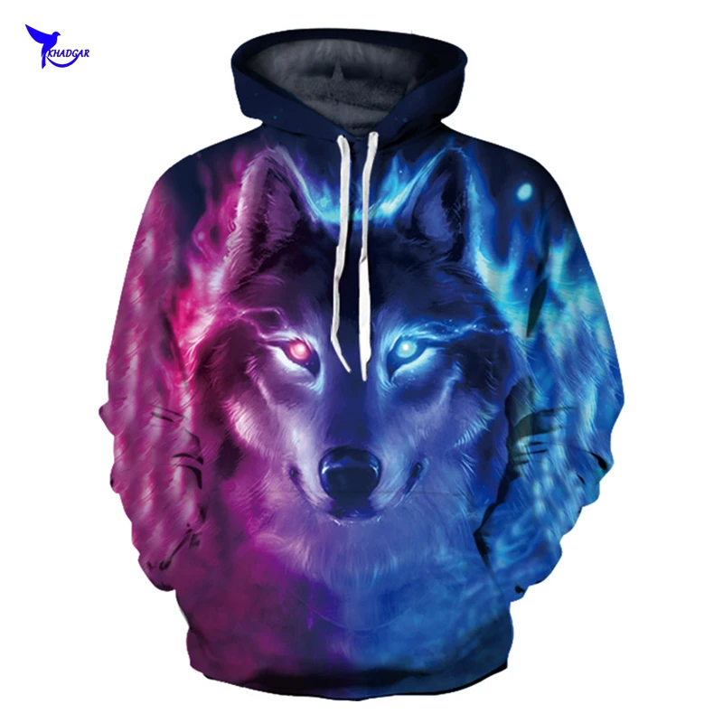 Свитшот с капюшоном для мужчин и женщин худи длинным рукавом - Цена: 661,84 руб.