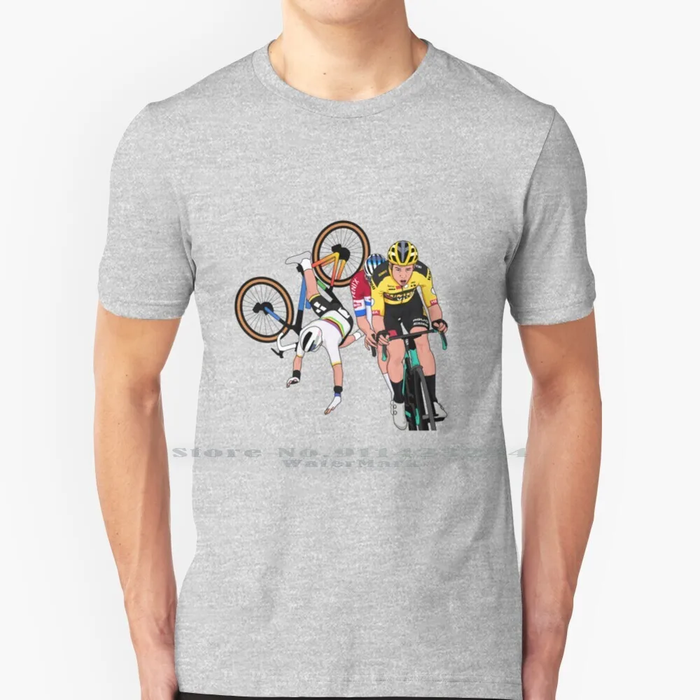 

Tour Of Flanders 2020-Van Aert , Van Der Poel , Alaphilippe T Shirt 100% Pure Cotton Mathieu Van Der Poel Mvdp Alpecin Fenix