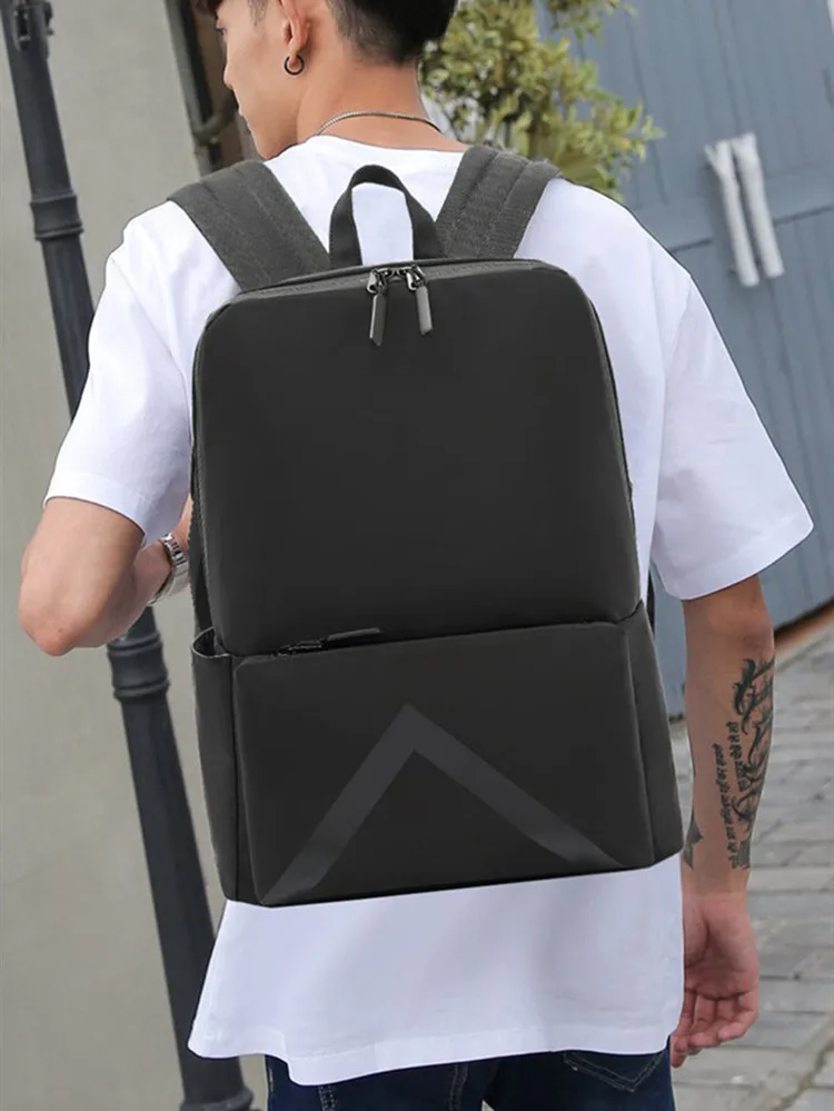 

2021 New Leisure Laptop Backpack Simple Waterproof Backpack Multi-function Student Backpack Fashion Travel Business Backpack
