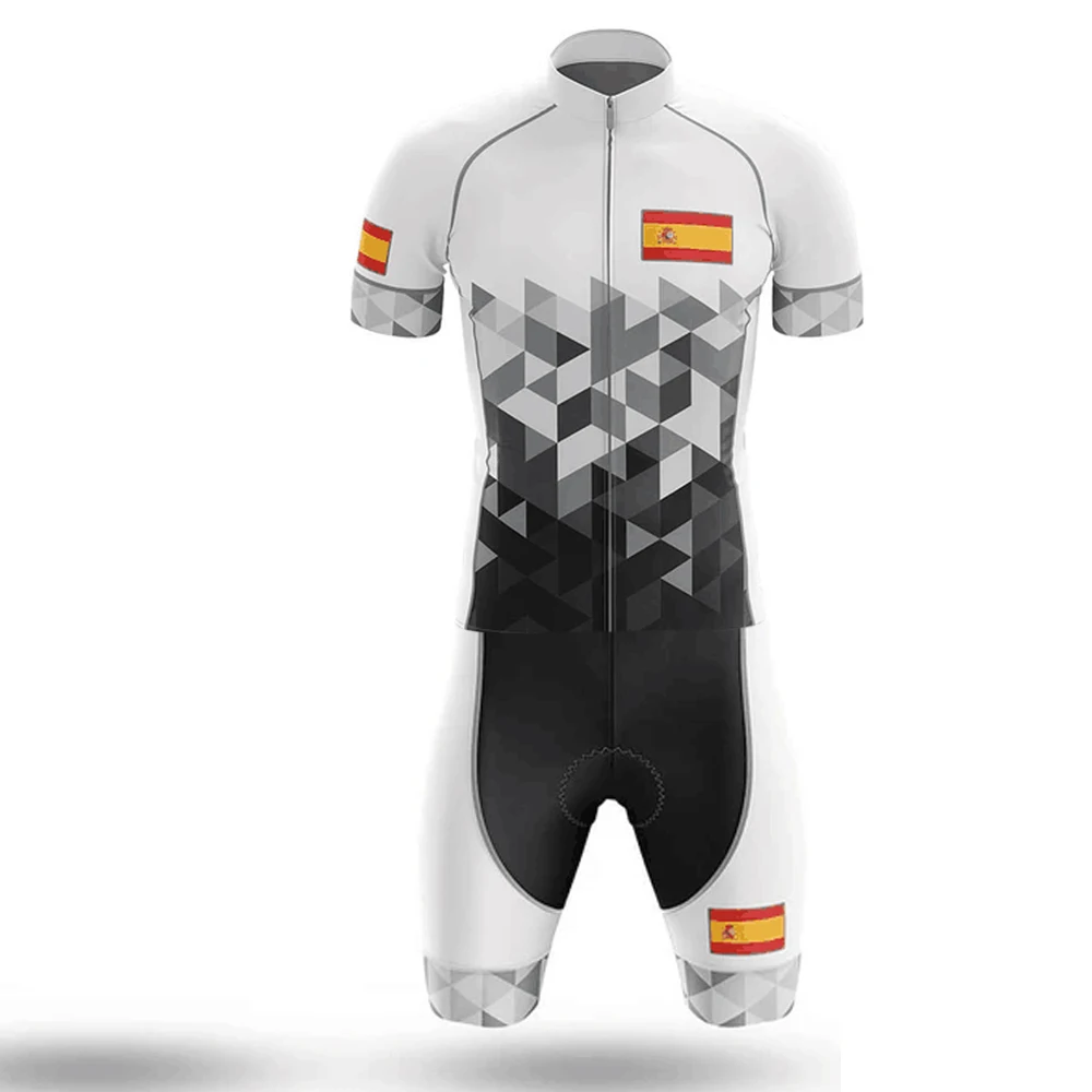 2020 испанский велосипедный мужской костюм tenue velo homme Быстросохнущий Костюм