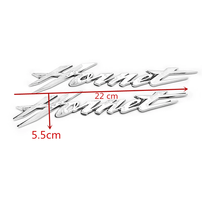 2 шт. хромированная эмблема для бензобака Honda Hornet 250 400 600 CB600F 599 900 CB900F 919|Наклейки и