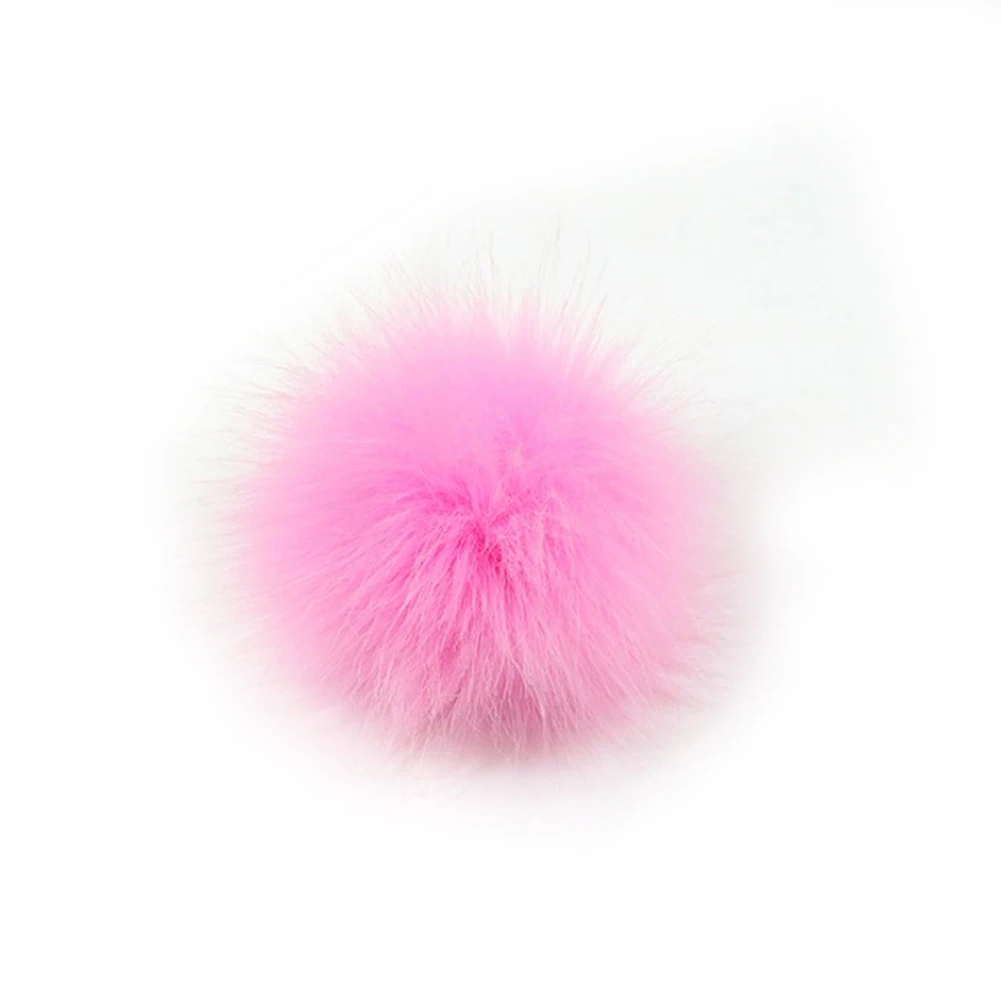 Красочные большой натуральный мех енота помпон лисы женская шапка Помпон шапки
