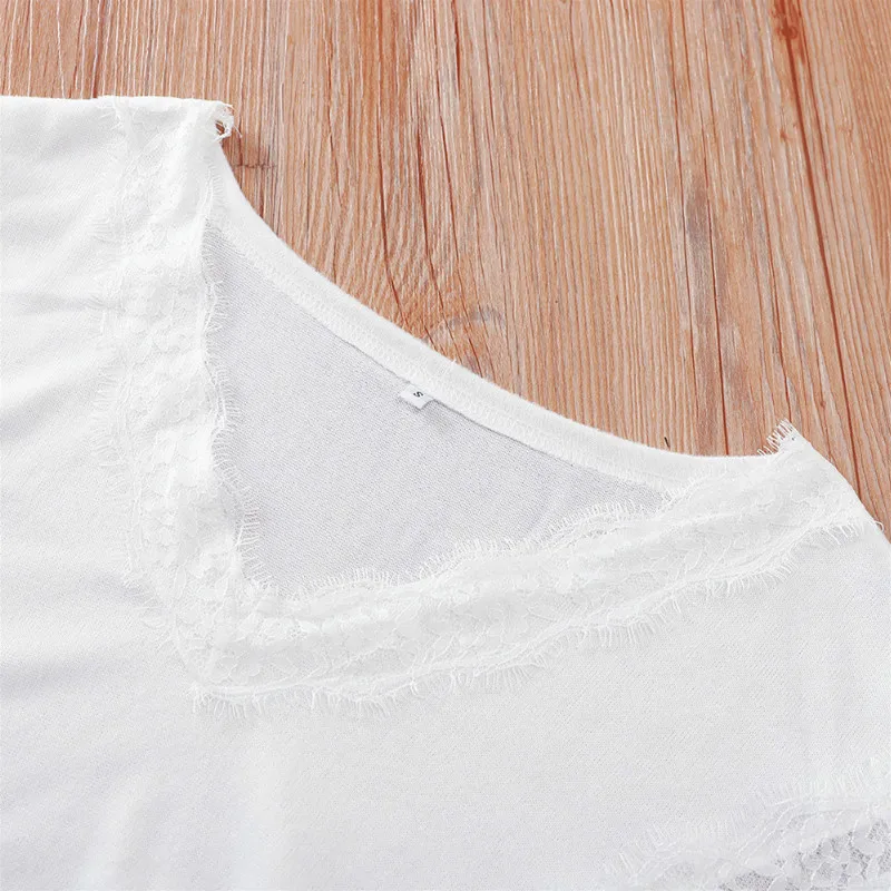 Женский свободный пуловер с V-образным вырезом длинным рукавом | Женская одежда