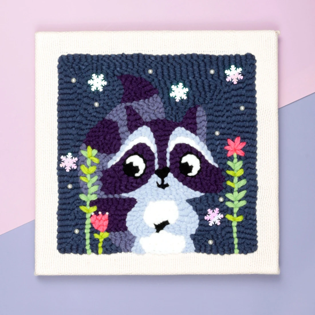 Набор для вязания шерстяных ковриков DIY ручная работа шерстяная вышивка