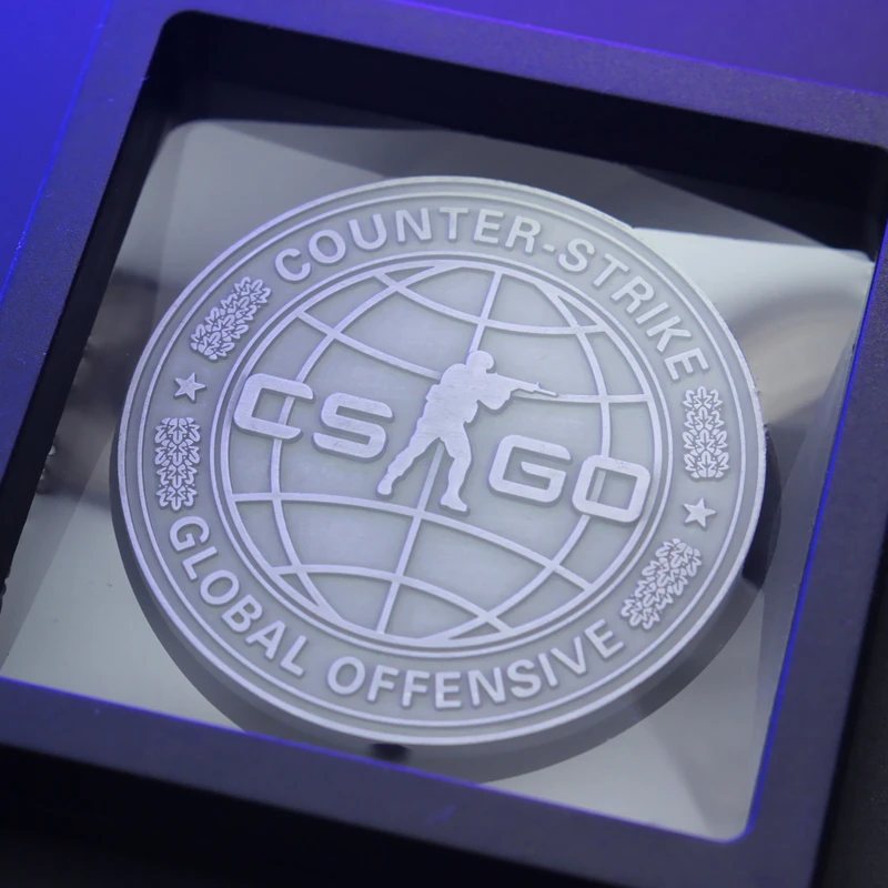 CSGO CS GO дизайн Counter Strike пятилетняя ветераная монета медаль 5 лет/монета летняя