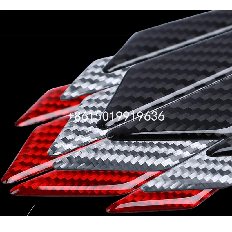 For Toyota GT86 Car Side Door Edge Guard Bumper Trim Protector 4pcs PVC carbon fiber Stickers | Автомобили и мотоциклы