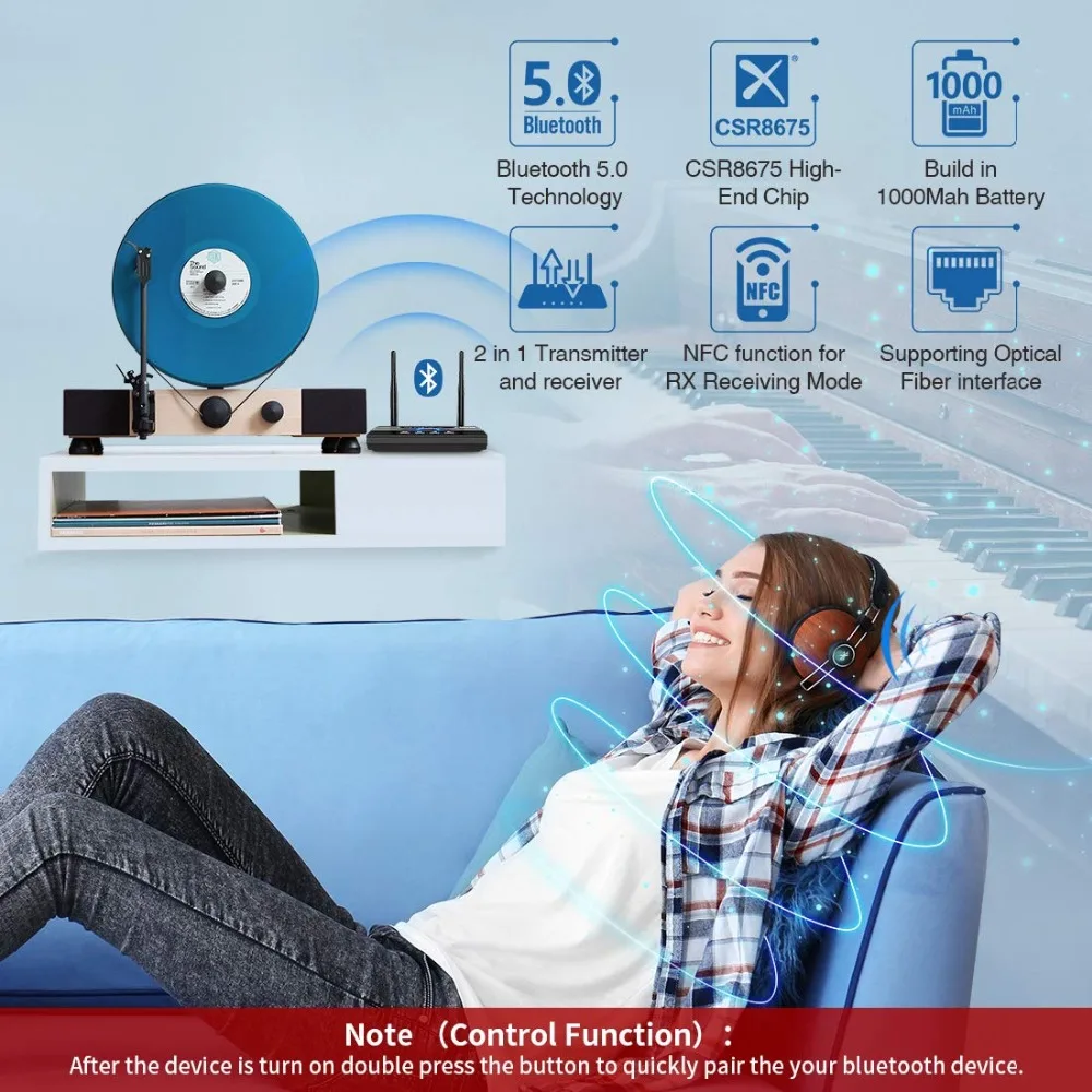 Aptx LL HD Bluetooth 5 0 аудио передатчик приемник байпас SPDIF 3 мм AUX RCA беспроводной адаптер