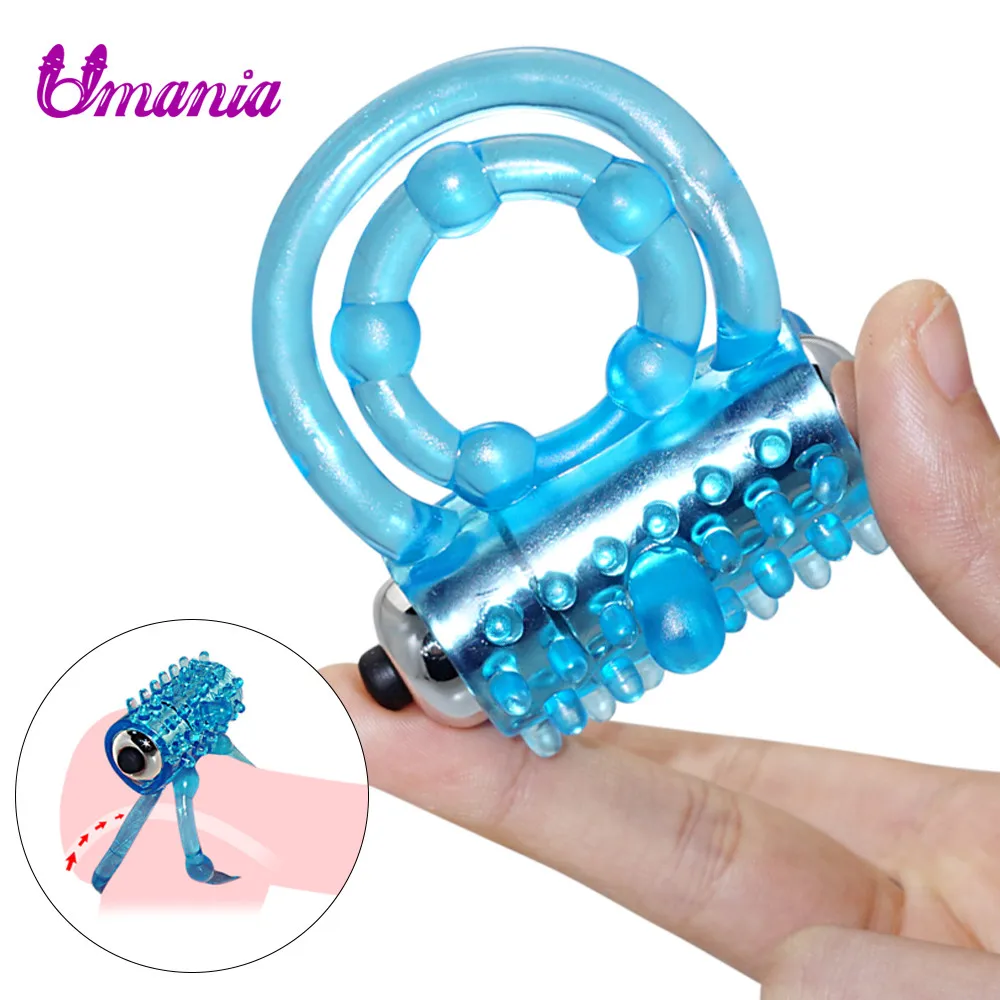 Вибратор кольцо для пениса удлинитель игрушки взрослых Задержка эякуляции