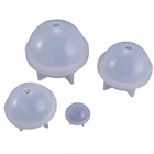 5 размеров, силиконовая круглая силиконовая форма для шариков, форма для подвесок из смолы для эпоксидной смолы, ювелирные изделия 3D