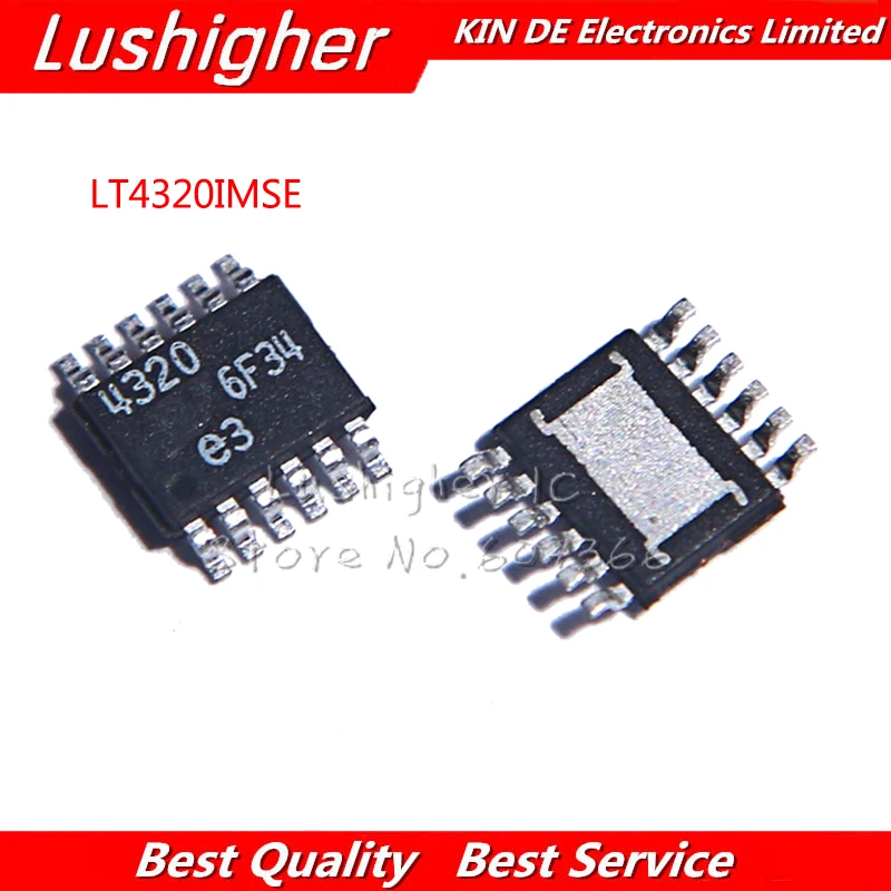 

5 шт. LT4320IMSE # PBF MSOP LT4320IMSE 4320 MSOP12