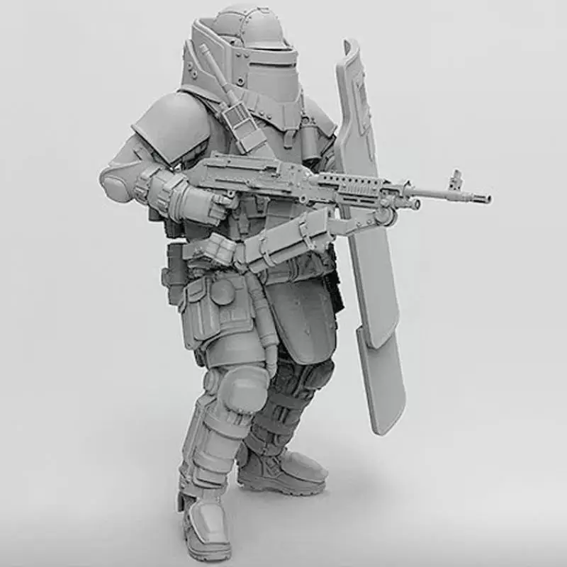 

1/35 Self-assembled Resin Soldier Model Toy 3pcs Resin Assembly Tsun-19206 Ornament Soldier Models Kits Figure Q6W4