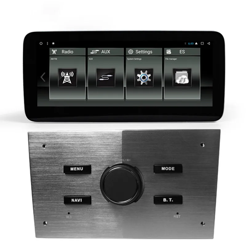 Автомобильное стерео радио аудио DVD GPS навигация 10 25 дюймов Android спутниковая для
