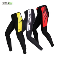 wosawe spring autumn cycling pants with 3d gel pad cycling tights mtb bike pants downhill bicycle pant cycling trousers
