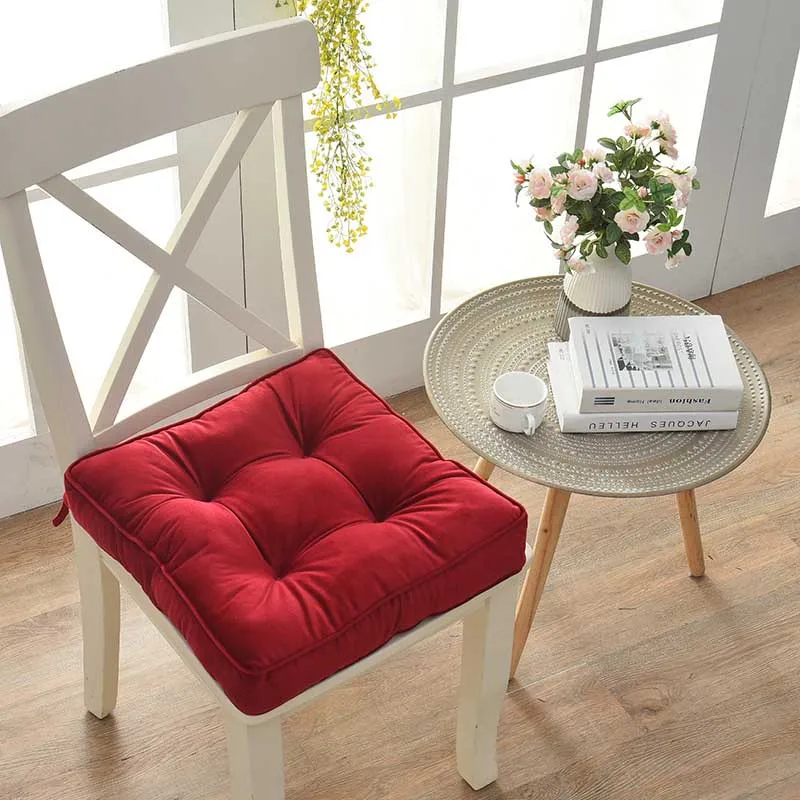 Толстая японская Подушка бустер Futon скамейка татами мягкая подушка для офисного