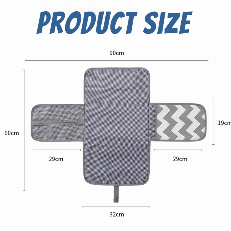 

Multifunction Baby Changing Pad Diaper Portable Foldable Washable Waterproof Baby Stroller Mummy Bag Reusable Travel Pad Diaper