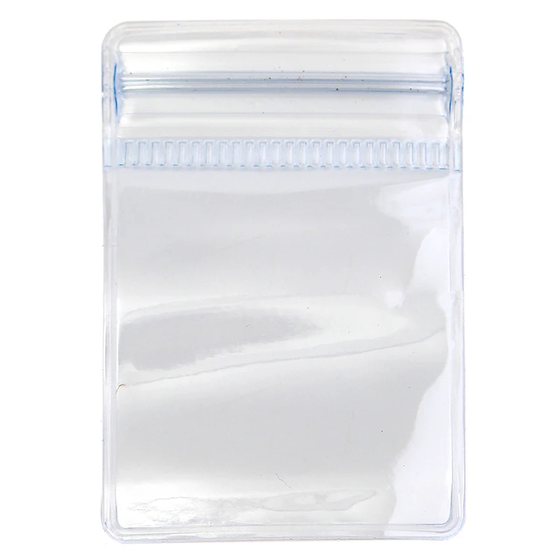 

50pc 6x4cm Zipper Closure bags clear poly bag reclosable plastic small baggies