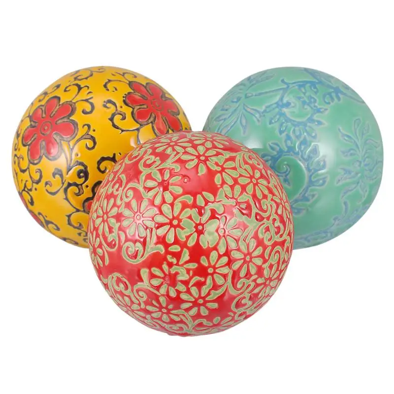 

Шарики декоративные керамические синие плавающие декоративные белые и чаши для фарфоровых наполнителей чашек домашние шарики наполнители...