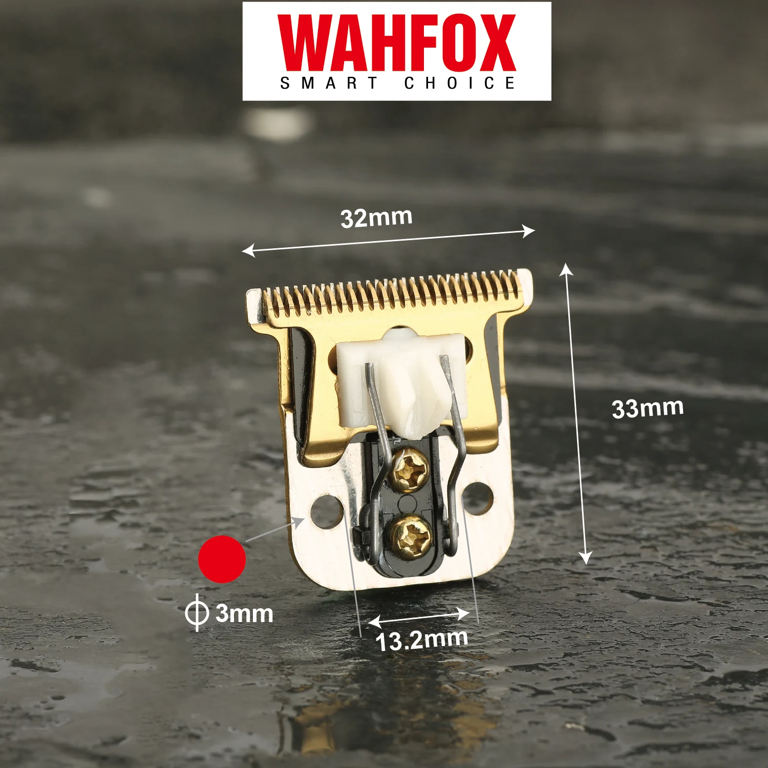 Набор сменных стальных лезвий WAHFOX для Andis D7 D8 SlimLine Pro Li машинка стрижки волос