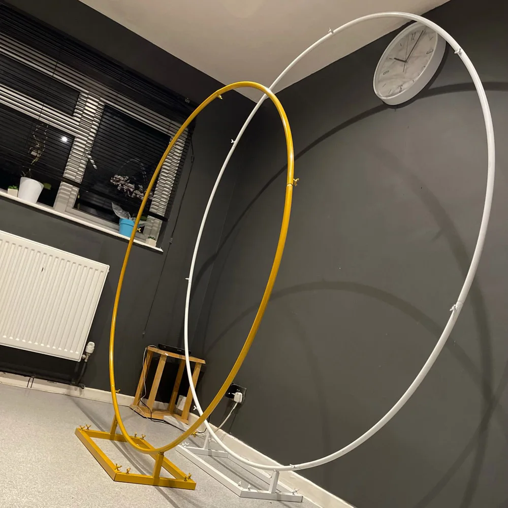 1 комплект Круглых железных украшений для свадьбы фона дня рождения шаров стенд