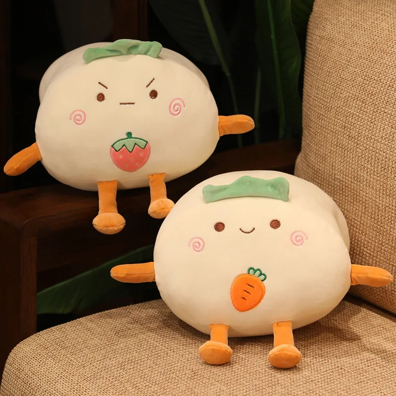 

Cute Creative Cartoon Strawberry Watermelon Carrot Plush Pillow Hand Warmer Pillow Child Toy Girlfriend Birthday Gifts
