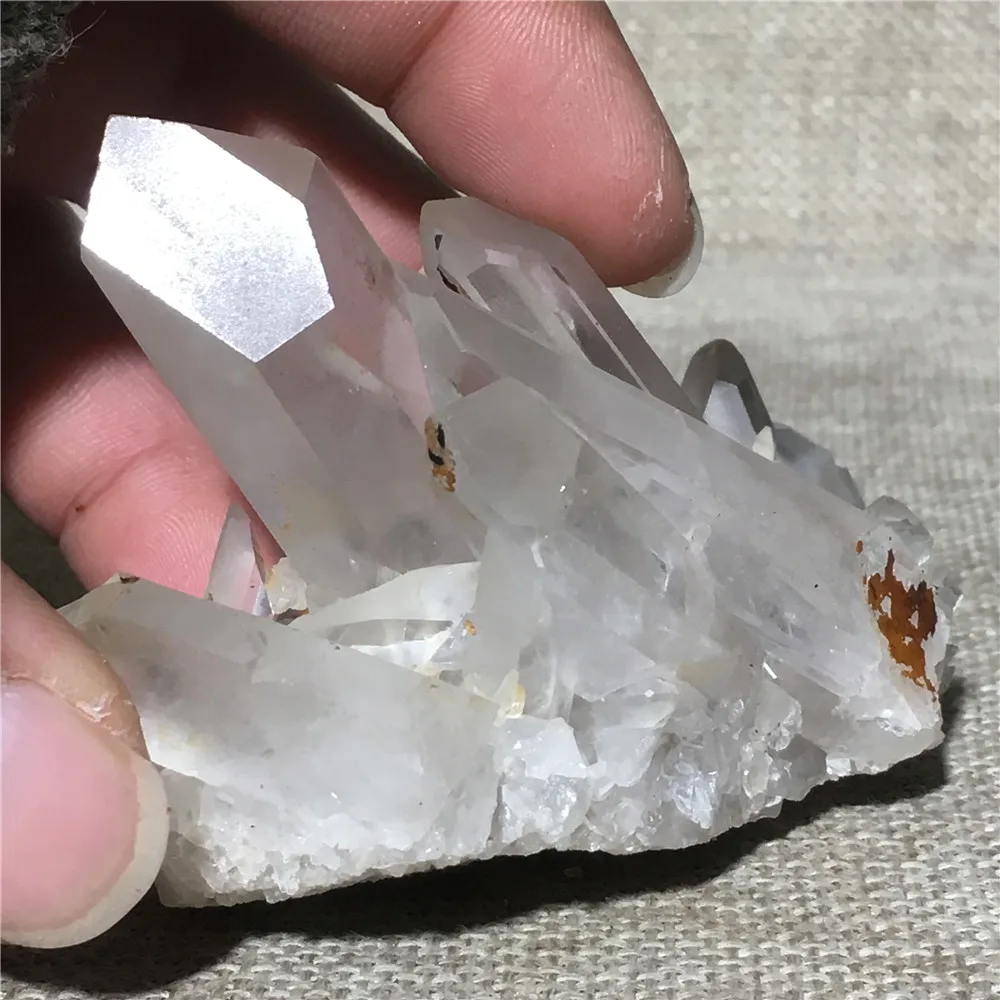 

Natural Quartz Gift Crystal Cluster Raw Healing Point Stone Feng Shui Ore Mineral Home Decoration Energy Treatment Specimen