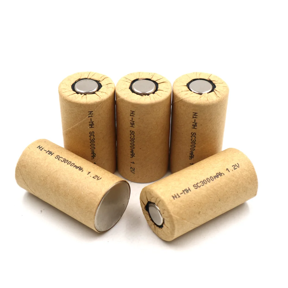 Аккумуляторные батарейки C &amp P SC3000mAh Ni-MH 12 шт.-15 шт. 1 2 в Sub-C перезаряжаемые для