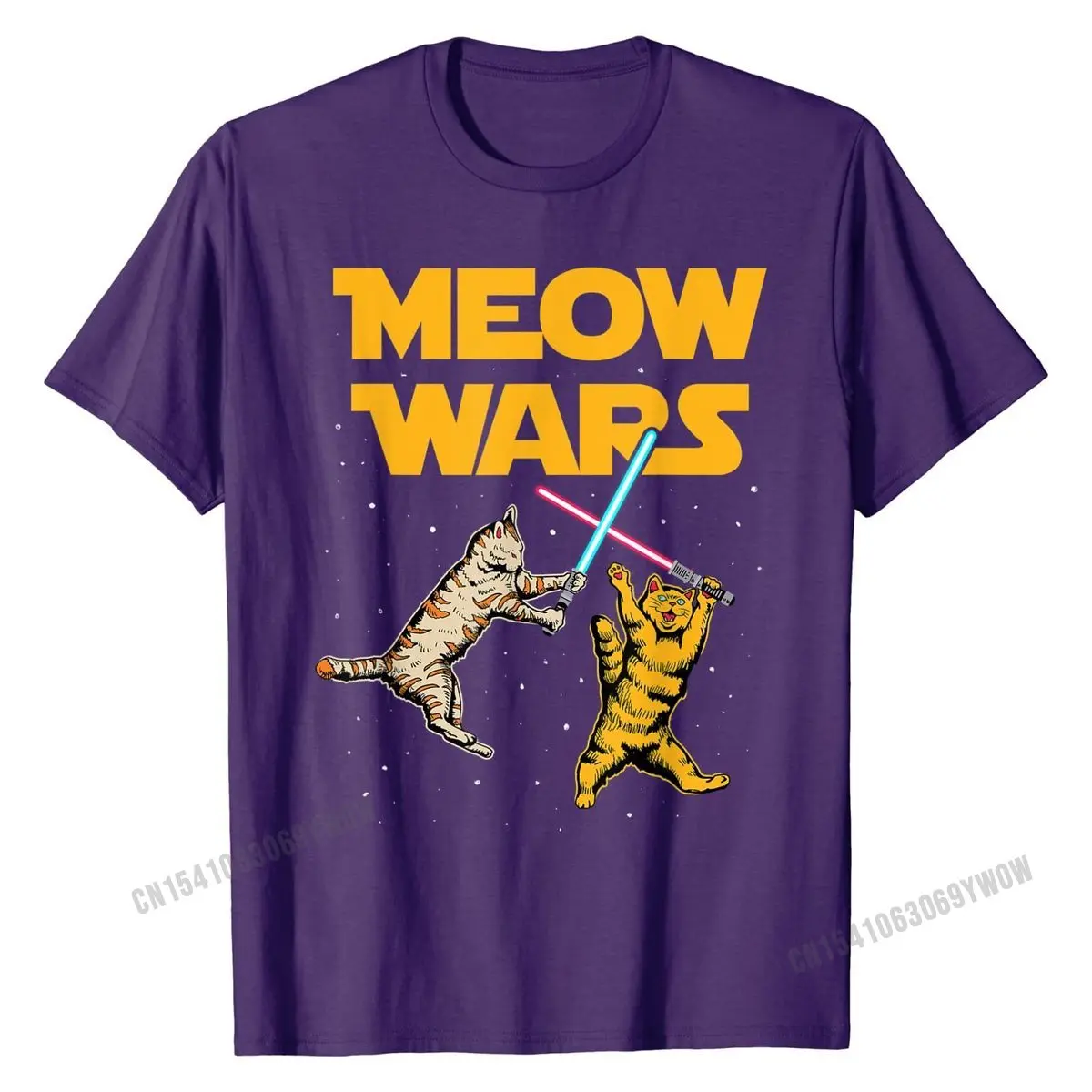 Футболка Meow Wars с забавным котом для влюбленных подарок летние топы рубашки