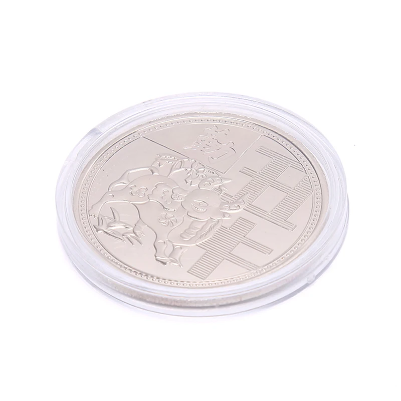 

Ox Commemorative Coin Gift Gold Plated Good Fortune Collectibles Home Decoration Accessories