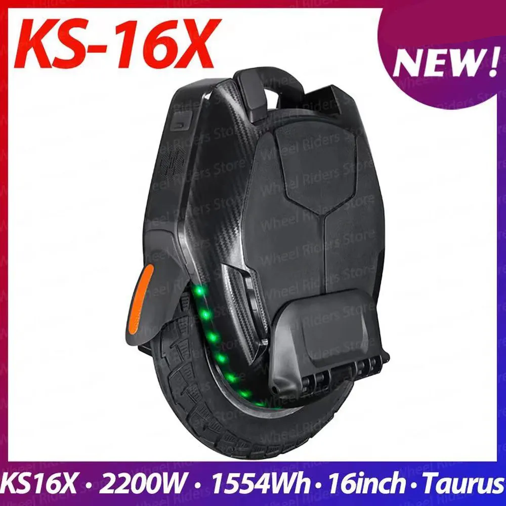 Оригинальный KS 16X 1554wh ks16x Моноцикл électrique плюс один Одноколесный 2200 Вт Мотор