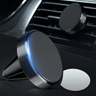Мини-крепление Магнитный автомобильный держатель на вентиляционное отверстие мобильный телефон для iPhone Samsung магнитный держатель для телефона на Xiaomi Pocophone F1 Huawei