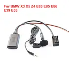 Автомобильный вспомогательный линейный адаптер Aux для BMW X3 X5 Z4 E83 E85 E86 E39 E53