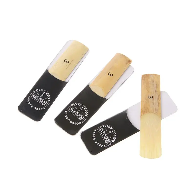 Бамбуковый Лидер продаж 10 шт. Eb альт саксофон сила тростника 2 5 3 Sax Woodwind запчасти