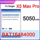 Аккумулятор BAT16484000 5050 мАч для DOOGEE X5 MAX  X5max Pro мобильный телефон