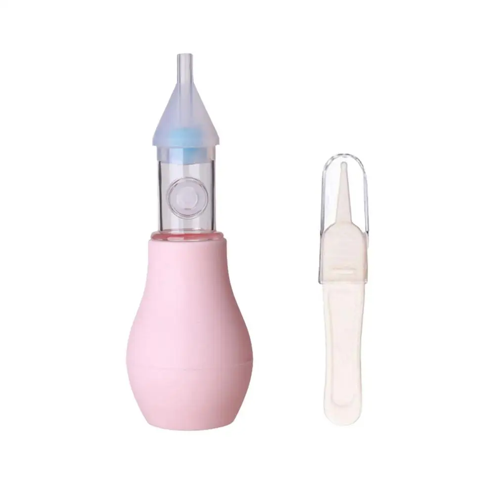 

Booger Sucker For Baby Bulb Infant Nasal Aspirator With Nose Cleaning Tweezers Toddlers Snot Mucus Remover To Relieve Baby's Nas