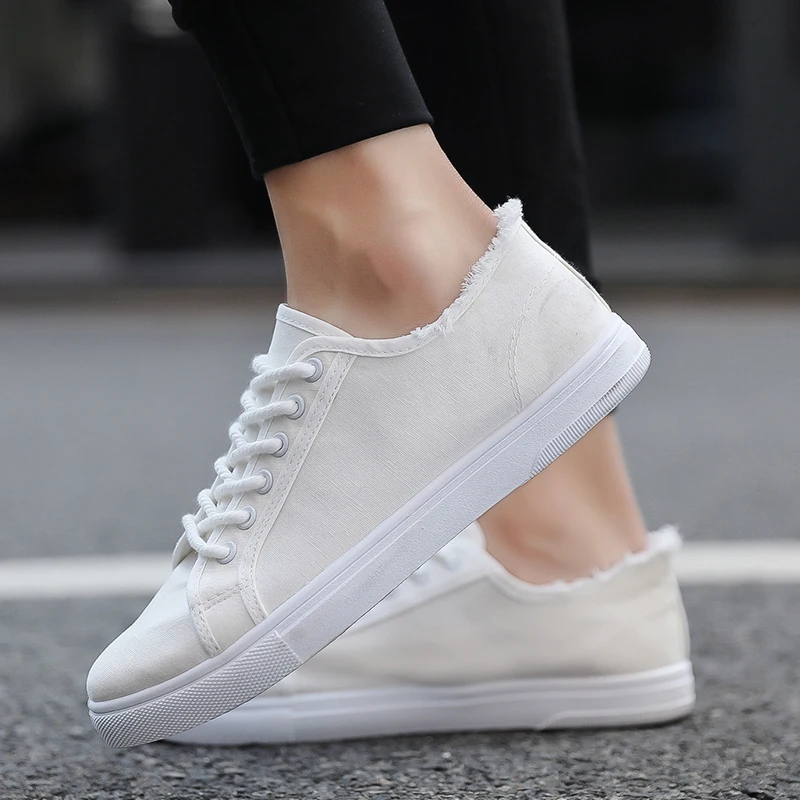 Для мужчин Скейтбординг обувь парусиновая спортивная 2020 Прохладный светильник