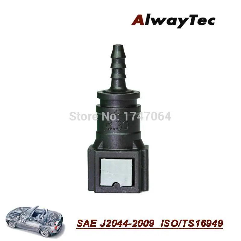 Шланг Быстрый разъем SAE J2044 6.3mm-SAE 1/" ID3 SAE J2044 топливный разъем для авто дизельного транспортного средства SCR системы