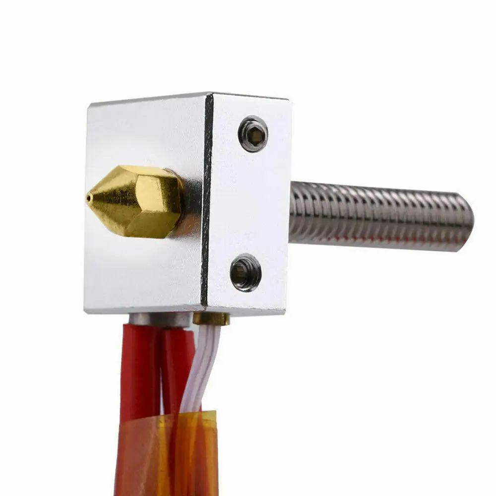 

19pcs MK8 Extruder Nozzle 0.2~1.0mm For Makerbot Creality CR-10 Ender 3D Printer