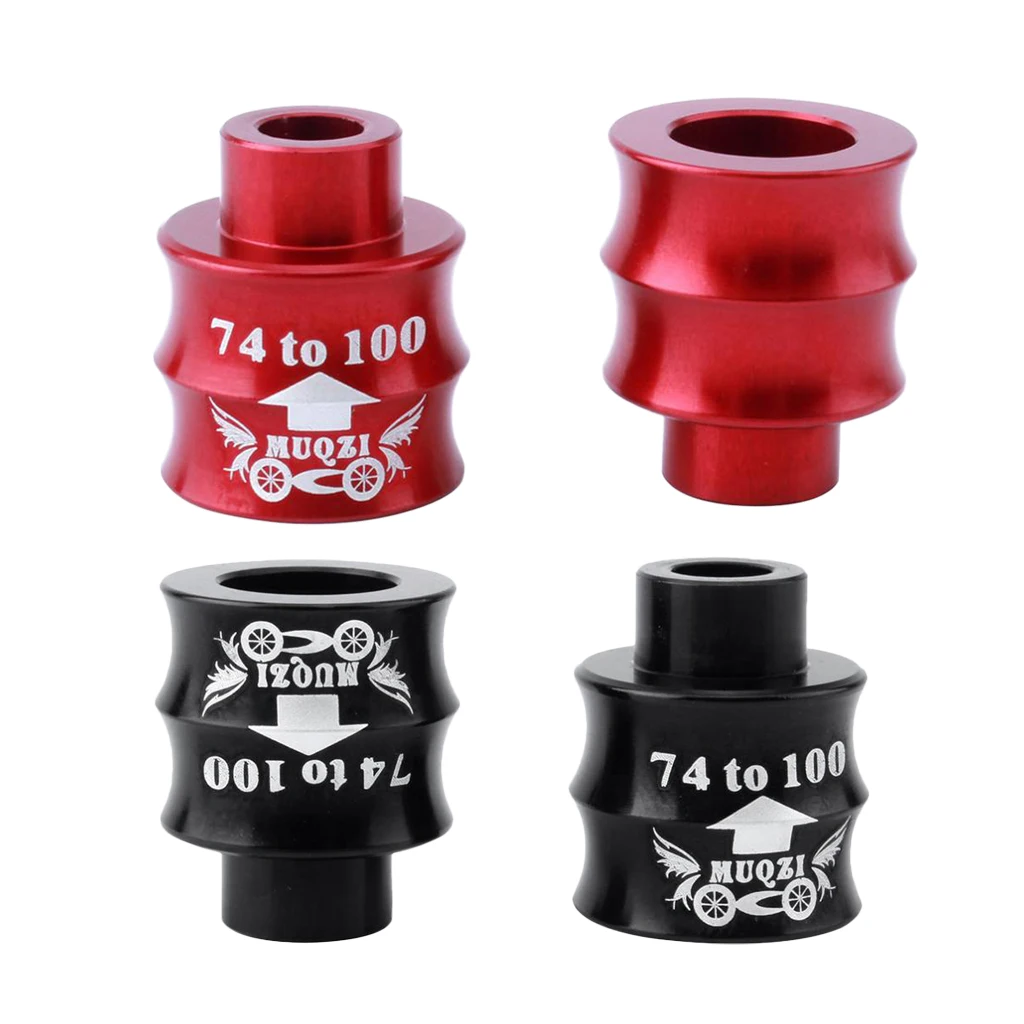 2Pcs Aluminum Alloy Road Bike Bicycle Hub Front Fork Barrel Shaft Side Cover Convert Adapter Disc Brake | Спорт и развлечения