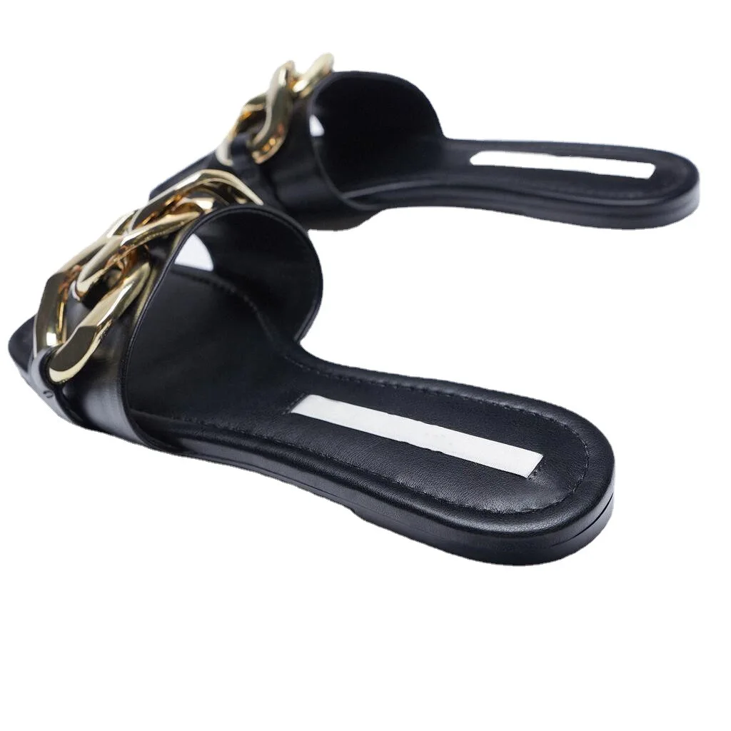 

Beige Heeled Sandals Female Shoes Slippers Flat Square Toe Low Slides Black 2021 Scandals Rome Fabric Rubber Low Shoes Beige Hee