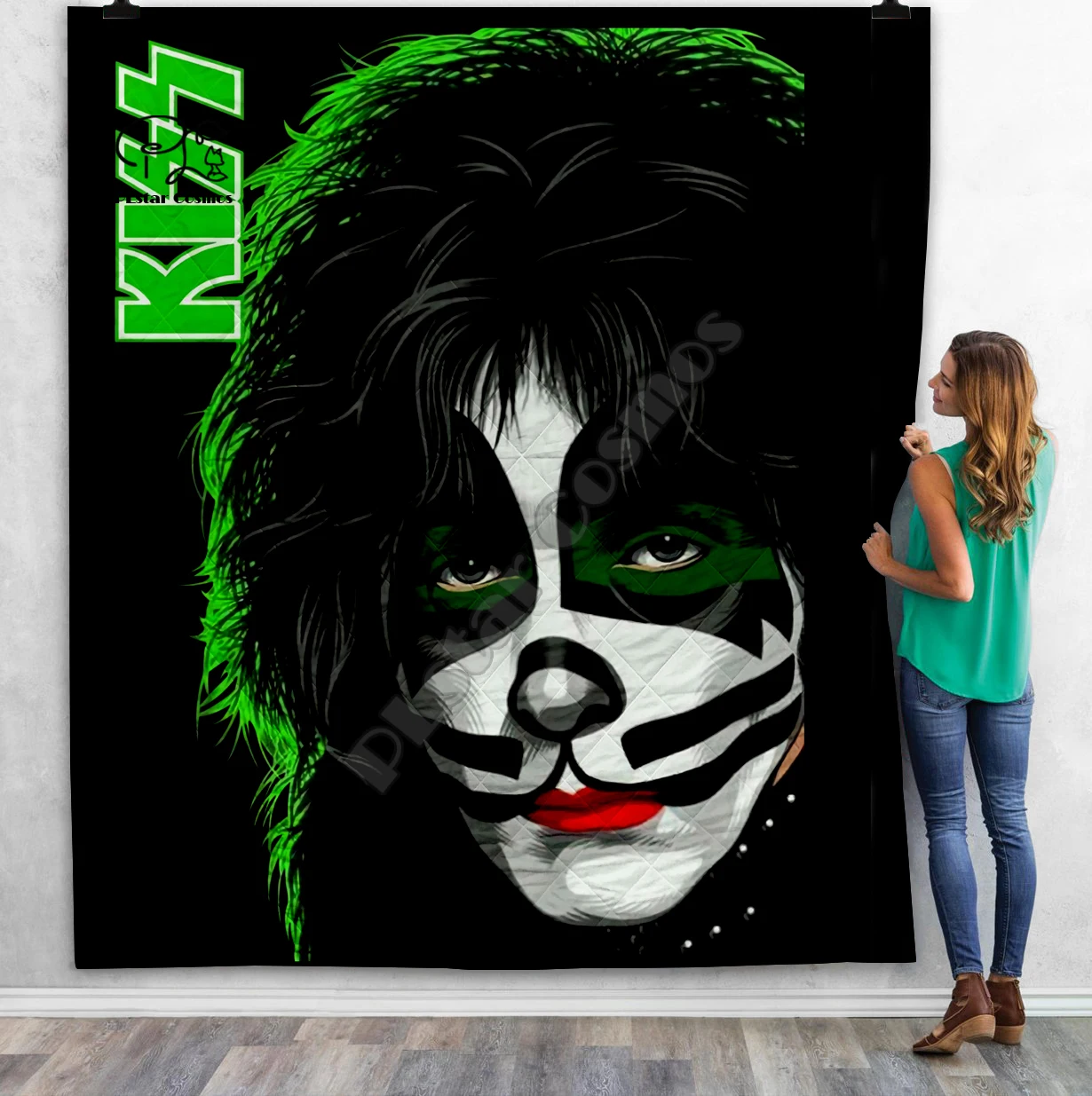 Постельное белье KISS Rock & Roll All Nite вечерние НКИ 3D одеяло для детей и взрослых мягкое