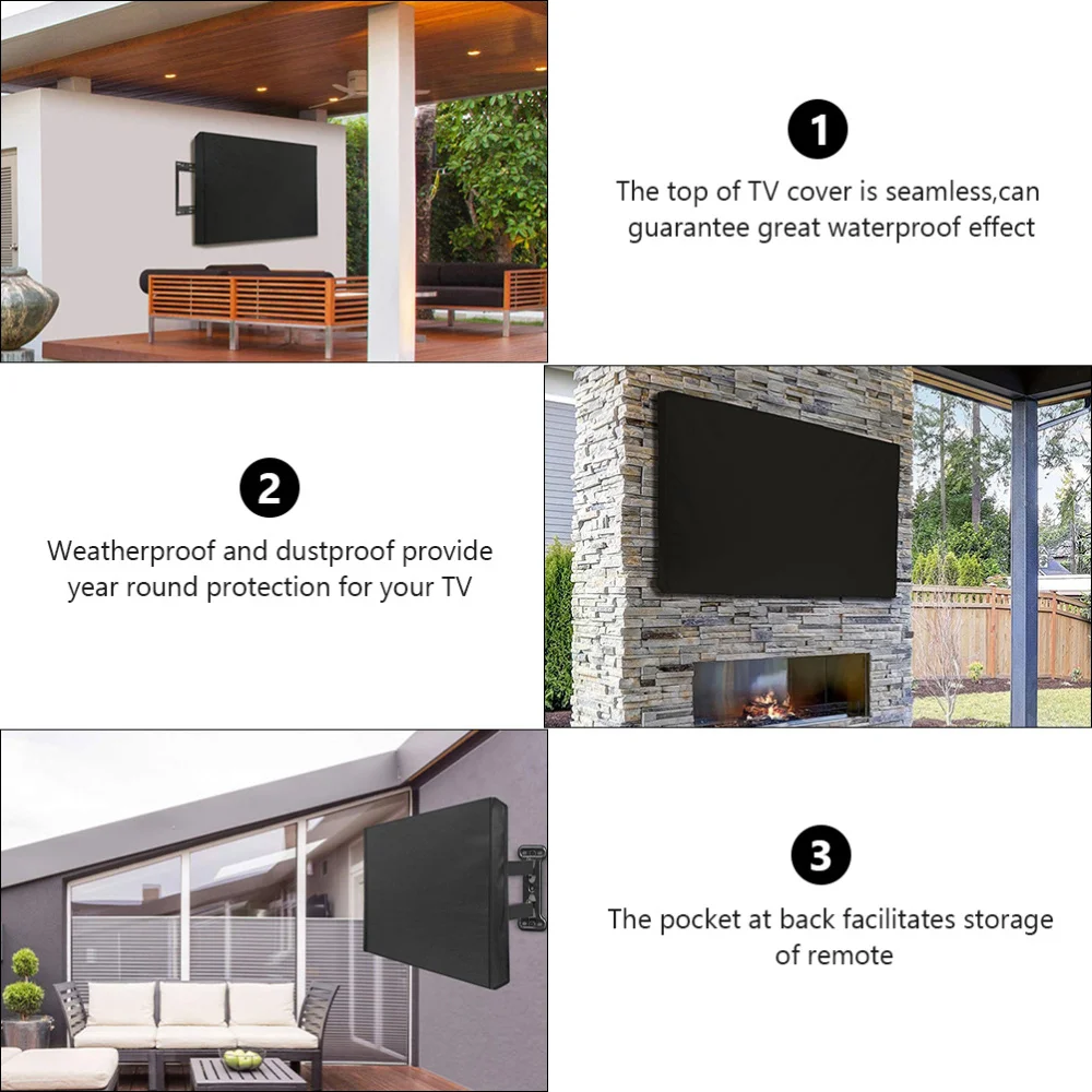 

TV Set Cover TV Screen Cover Protector Television Protector for 46-48inch TV