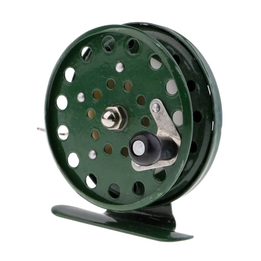 Metal Mini Boby Fly Fishing Reel Ice Fishing Reel Diameter 6.5cm/5.5cm/7.5cm